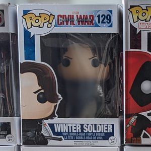Funko Pop Marvel - Winter Soldier #129 - Captain America Civil War